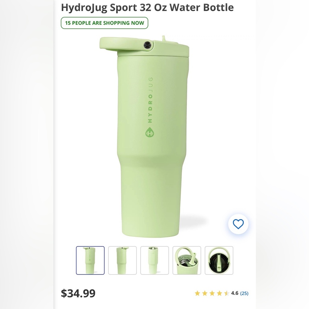 HydroJug Mint Green Tumbler